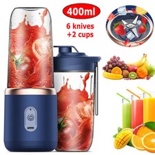 400+400ml Multifunktional Standmixer Smoothie Maker Edelstahl Mixer Rührmaschine