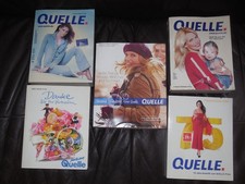 5 Quelle Kataloge, Kleinformat, einer etwas größer, Zeitraum 1997 - 2009