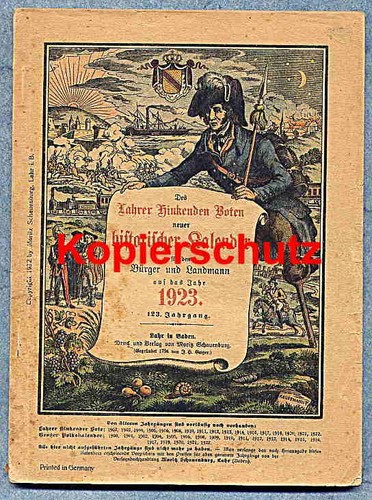 Grosser volkskalender lahrer - grosser,