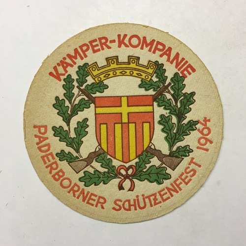 Bierdeckel paderborner - bierdeckel, "paderborner
