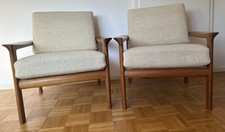 Set Of 2 - Danish Teak Lounge Chairs by Arne Wahl Iversen for Komfort, 1960