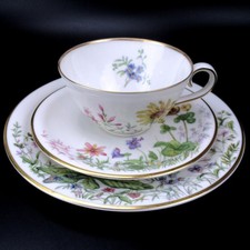 Krautheim Porzellan Tee- oder Kaffeegedeck Wiesengrund & Bergeshöh'n Dekor "J"