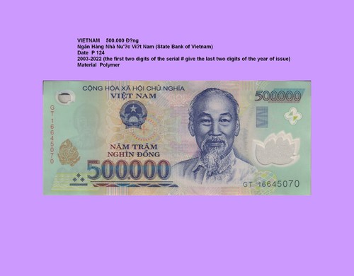 Vietnam viet nam - vietnam, 500000