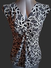 Shirt Bluse kurzarm M