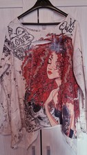 Zauberhaftes damen zipfelshirt - zauberhaftes,
