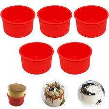 5er Set Silikon Kuchenform