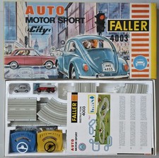 Faller AMS 4003 ~~ Geschenkpackung mit Büssing LKW und VW Käfer #DEZ4279