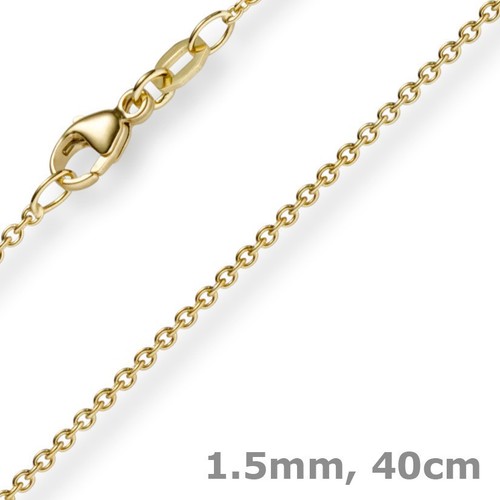 5mm rund ankerkette aus 585 - 1,5mm,