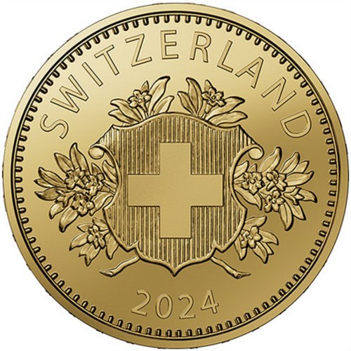 Schweiz goldmünze franken - 25,