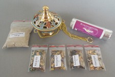 Räucherset ENERGETISCHE Reinigung Harze Weihrauchschwenker SET Hausreinigung