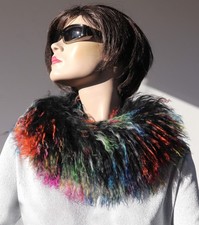 Pelz Schal Tibetlamm Boa Loop