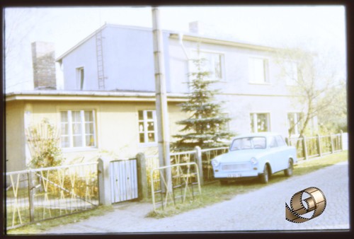 Ddr dia straßenszene - -,