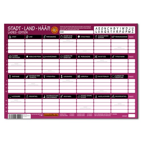 Stadt land hää ladies - stadt, hää?!