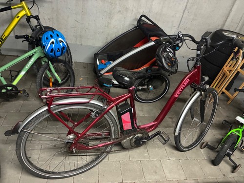 Damenelektronik fahrrad - fahrrad, 28