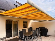 Markilux Markise elektrisch mit Funkfernbedienung 4 m x 5,5 m 