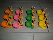 12 Hasen Osterhasen Holz