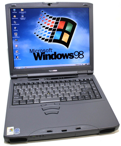 Windows retro laptop - 98,