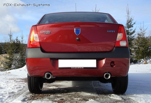 Duplex sportauspuff dacia - duplex,