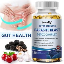 Parasite Blast Detox Körperreinigungskomplex Anti-Parasiten Immun 120 Kapsel