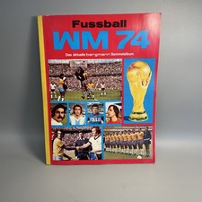 Bergmann Fussball WM 74 | nicht Komplett | Guter Zustand | Sammelalbum #WH6