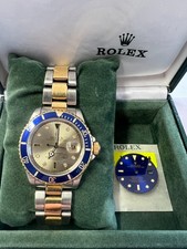 Rolex Submariner Oyster Perpetual Date Gold/Stahl mit 2 Zifferblätter