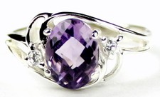 Amethyst, massiver 925