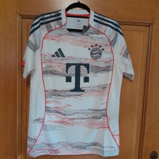 Orig. adidas Away - Trikot FC Bayern München 25/26  Gr. 128 - 152-164 S - M - L