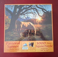 Puzzle US Pastoral Sunset 1000