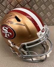 NFL San Francisco 49ers Replica Football-Helm signiert / unterschrieben / Autogr
