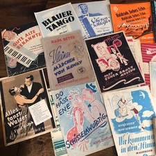 Konvolut 50er Notenhefte