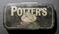 Alte  Blechdose  POTTER'S LINIA Dose mit Pillen Selten Sammler
