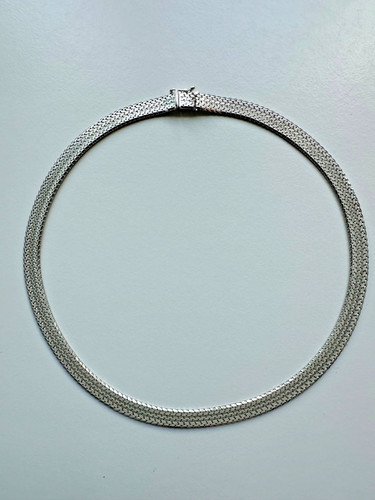 Silberkette collier cm - 44,5,