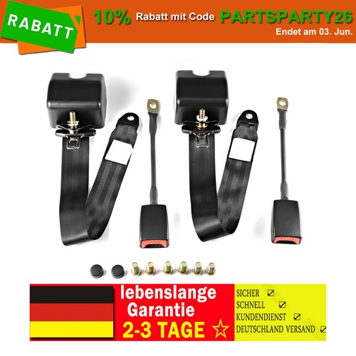 Punkt automatikgurt - 2x,