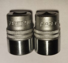 2x 19er (SW19) Steckschlüssel einsatz / Nuss / HAZET 900-19 19 Chrom-Vanadium-St