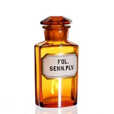 Antike apothekerflasche - antike,