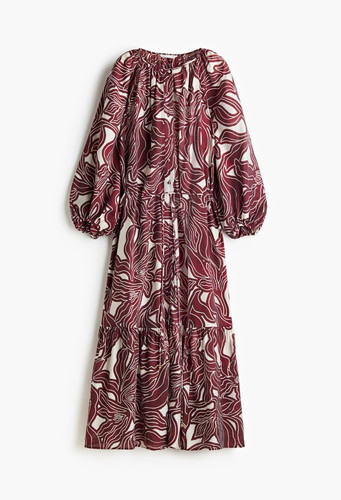 Damen midi linien kleid - damen, a-linien-kleid