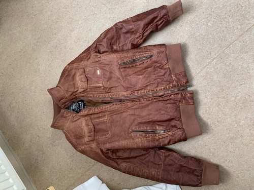 Lederjacke