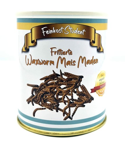 Frittierte waxworm mais - frittierte,