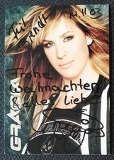 11474 Gracia Baur DSDS Autogrammkarte original signiert