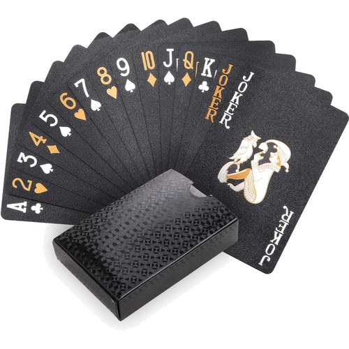 Schwarze pokerkarten aus - ,