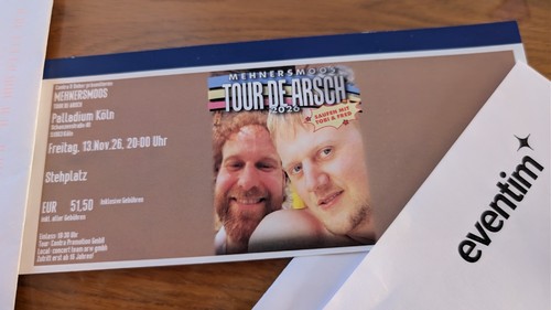 Mehnersmoos konzert ticket - mehnersmoos, konzert-ticket