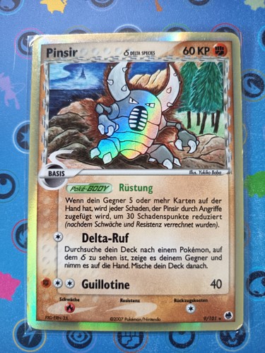 Pokemon karte pinsir delta - karte,