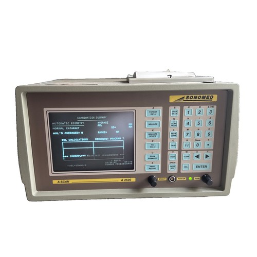 Sonomed escalon scan a2500 - sonomed, a-scan