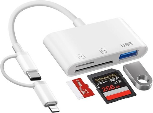 Dual usb ios kartenleser - usb-c,