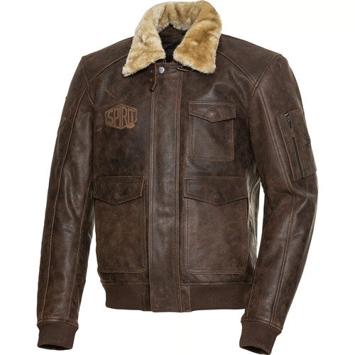 Spirit motors antik lederjacke - spirit,