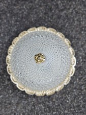 Hochwertige Plafonier Deckenlampe Messing Kristallglas Glashütte Limburg 