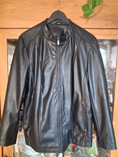 Damen Lederimitatjacke, C&A, Gr. 50