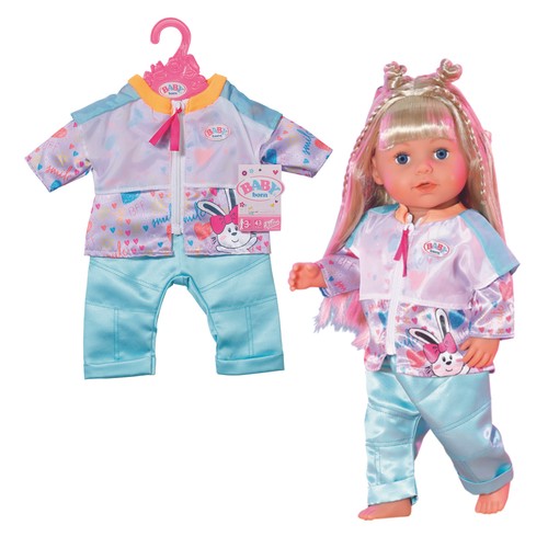 Baby born freizeitanzug - baby, aqua