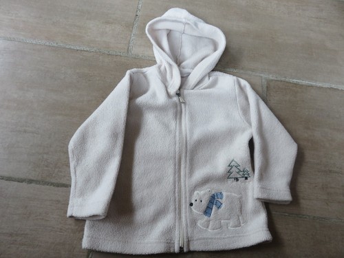 Fleecejacke motiv eisbär - fleecejacke,