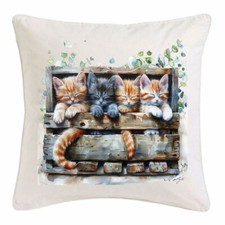 KISSENBEZUG 40X40cm Katze